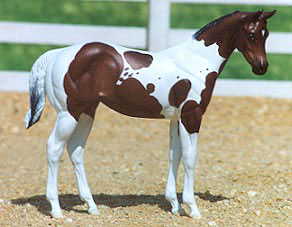 Weanling Painted by Lisa Rivera
