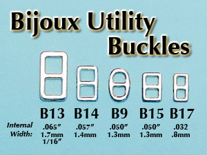 Utility Buckle Sizes
