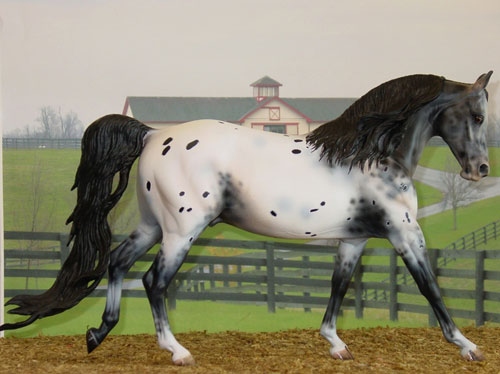 Knightly Cadence Painted by Diana Fryer