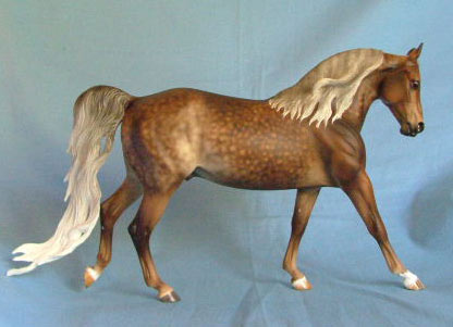 Knightly Cadence Painted by Gudrun Schmidt