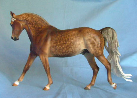 Knightly Cadence Painted by Gudrun Schmidt