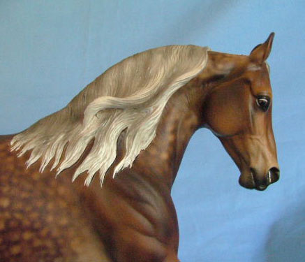 Knightly Cadence Painted by Gudrun Schmidt