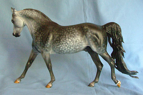 Knightly Cadence Painted by Gudrun Schmidt