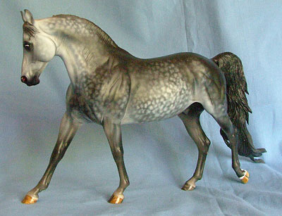 Knightly Cadence Painted by Gudrun Schmidt