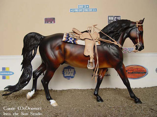 Knightly Cadence Painted by Corrie McDermott