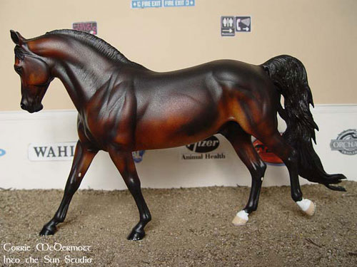 Knightly Cadence Painted by Corrie McDermott