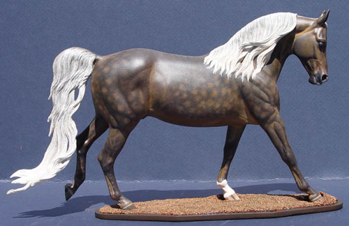 Knightly Cadence Painted by Stephanie Michaud