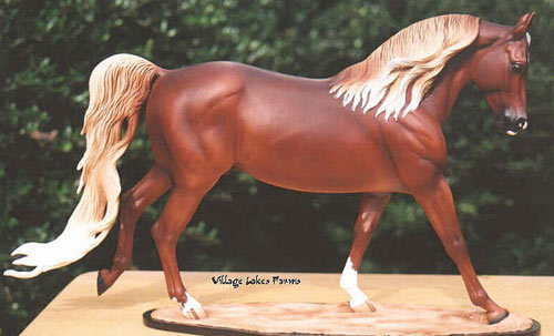 Knightly Cadence Painted by Nicole Reid