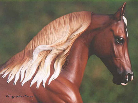 Knightly Cadence Painted by Nicole Reid