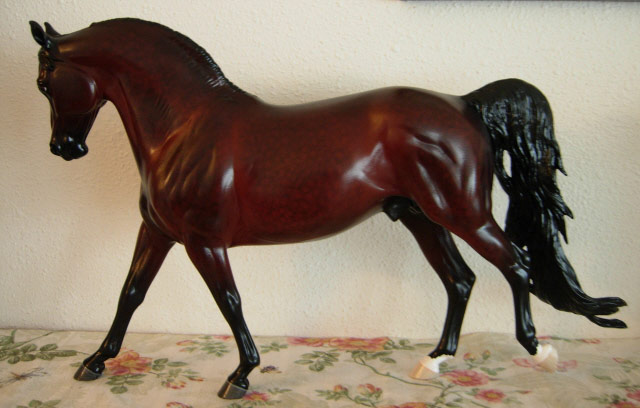 Knightly Cadence Painted by Janet Davis