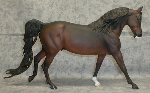 Knightly Cadence Painted by Pat Hefty