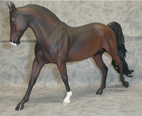 Knightly Cadence Painted by Pat Hefty