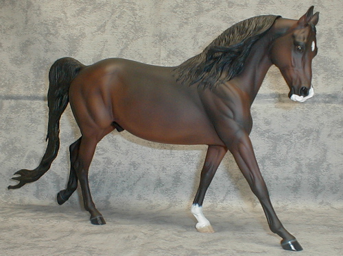 Knightly Cadence Painted by Pat Hefty