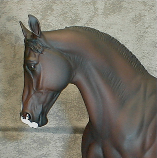 Knightly Cadence Painted by Pat Hefty