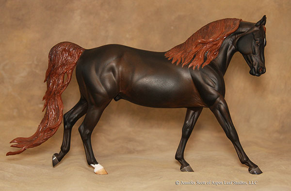 Knightly Cadence Painted by Jennifer Scott