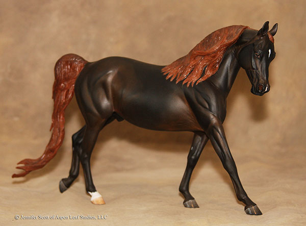 Knightly Cadence Painted by Jennifer Scott