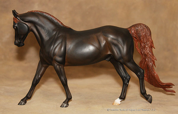 Knightly Cadence Painted by Jennifer Scott