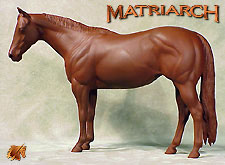 MatriarchP1 Original - Resin-Cast Stock Horse Mare