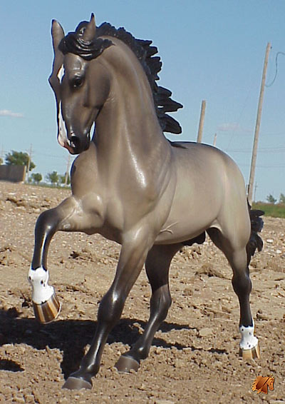 Rose Deseoso painted by C. Williams