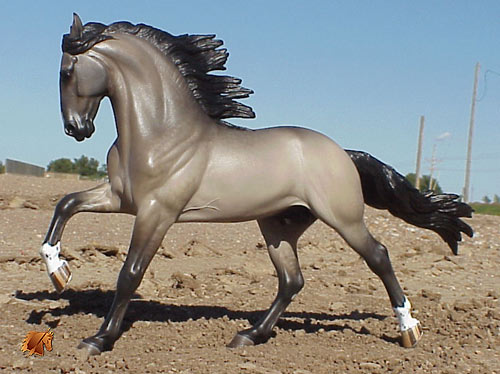 Rose Deseoso painted by C. Williams