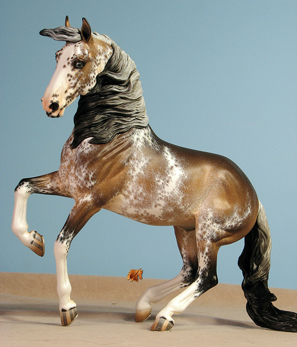Breyer Alborozo painted by C. Williams