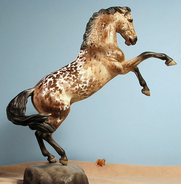 Eberl Ginger painted by C. Williams