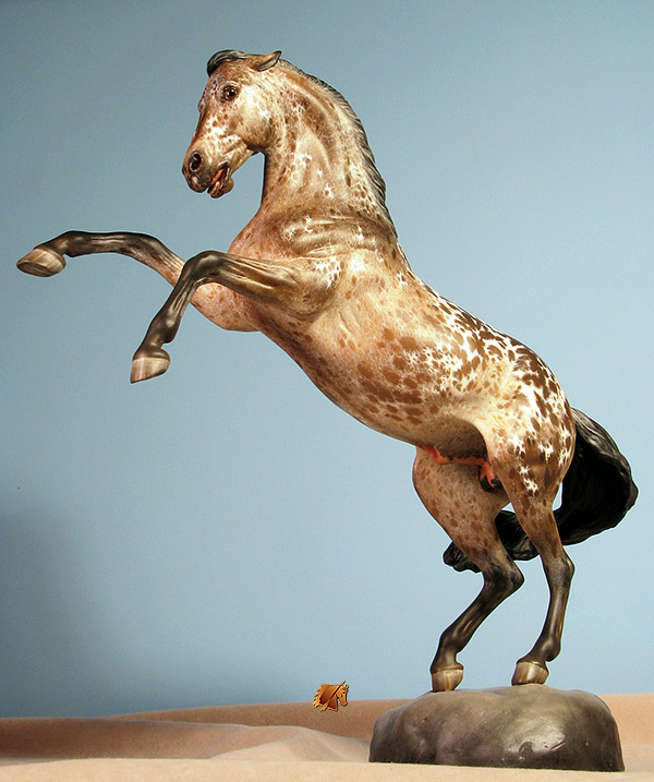 Eberl Ginger painted by C. Williams