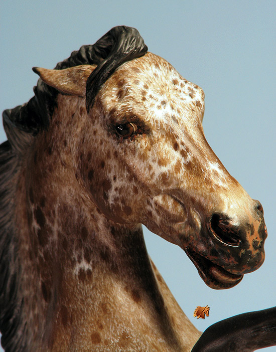 Eberl Ginger painted by C. Williams