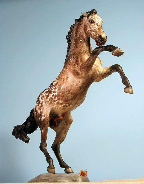 Eberl Ginger painted by C. Williams