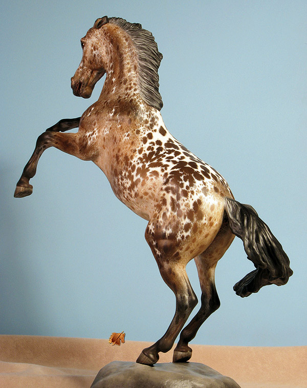 Eberl Ginger painted by C. Williams