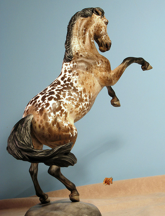 Eberl Ginger painted by C. Williams