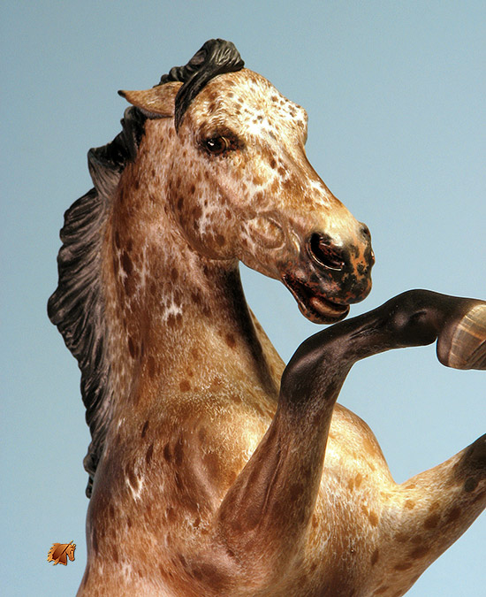 Eberl Ginger painted by C. Williams