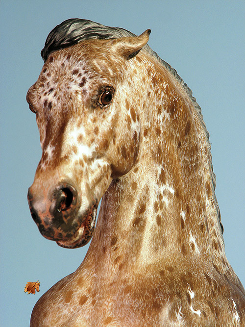 Eberl Ginger painted by C. Williams