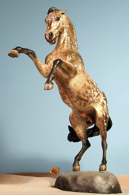 Eberl Ginger painted by C. Williams