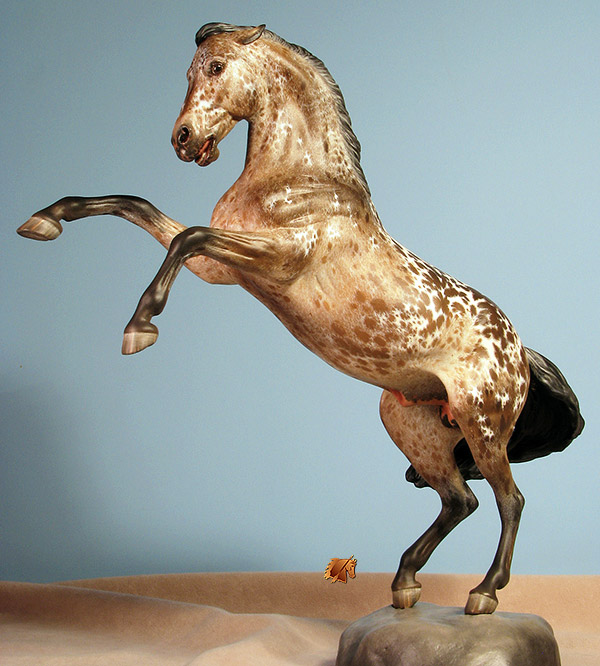 Eberl Ginger painted by C. Williams