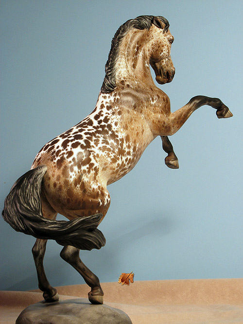 Eberl Ginger painted by C. Williams