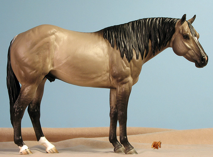 Scott Levi Denim painted by C. Williams