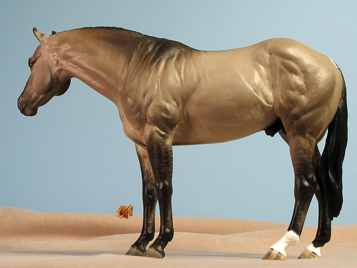 Scott Levi Denim painted by C. Williams