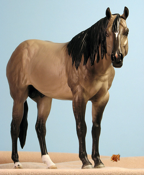 Scott Levi Denim painted by C. Williams