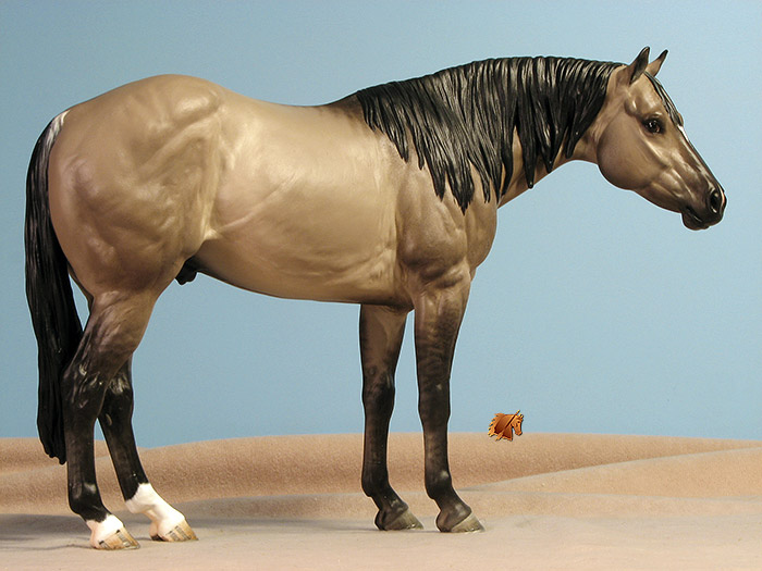 Scott Levi Denim painted by C. Williams