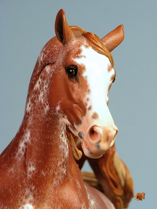 Breyer Weathergirl Custom work by Rayvin Maddock painted by C. Williams