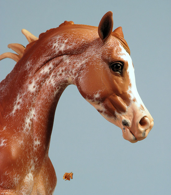 Breyer Weathergirl Custom work by Rayvin Maddock painted by C. Williams