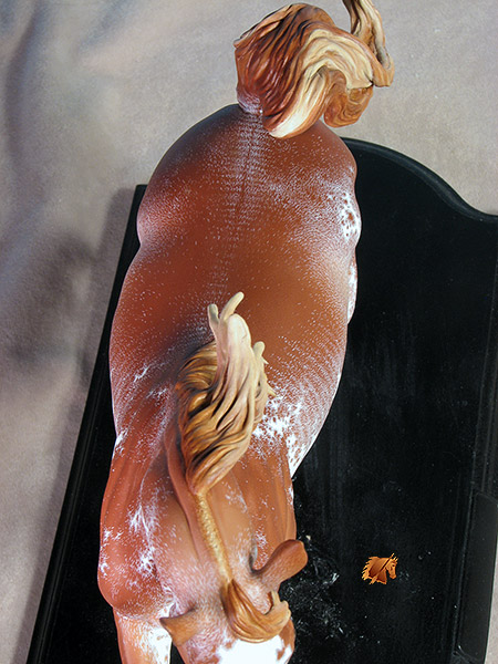 Breyer Weathergirl Custom work by Rayvin Maddock painted by C. Williams