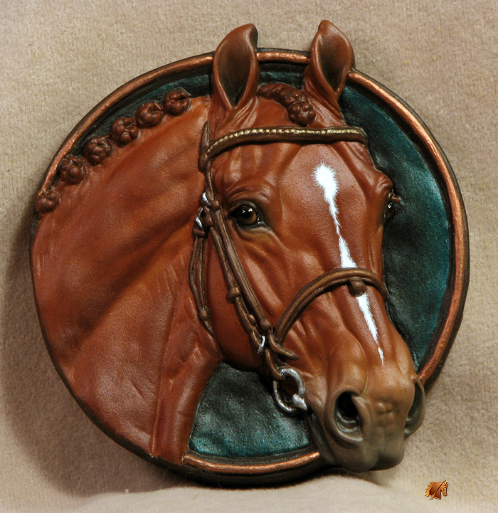 Parks Westpoint Medallion painted by C. Williams