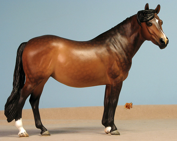 Eberl Welsh Pony painted by C. Williams