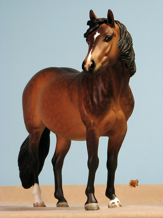 Eberl Welsh Pony painted by C. Williams