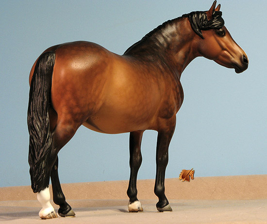 Eberl Welsh Pony painted by C. Williams