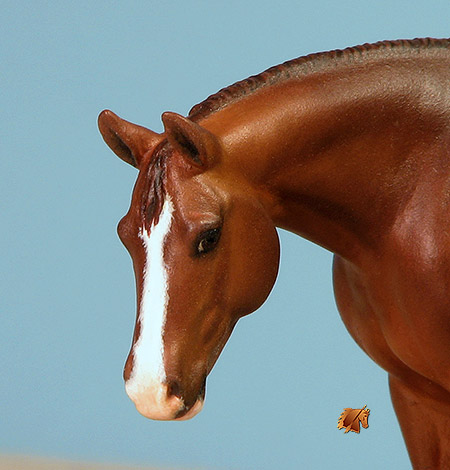 Vingerling Lola painted by C. Williams