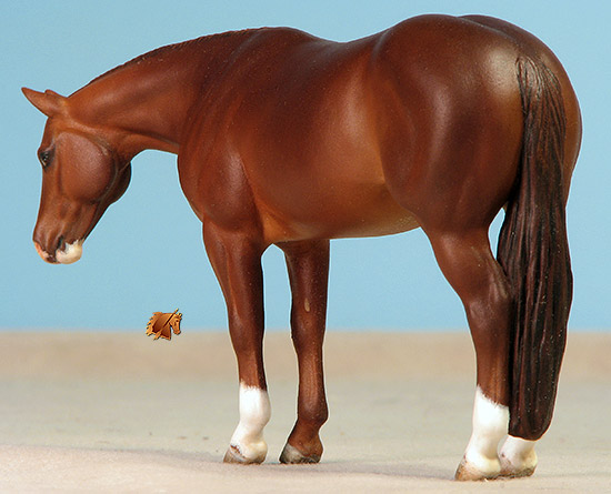 Vingerling Lola painted by C. Williams