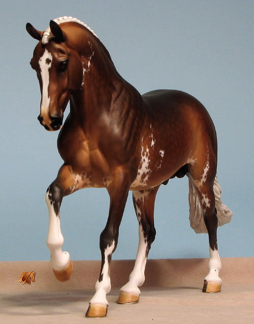 Eberl Valentino painted by C. Williams